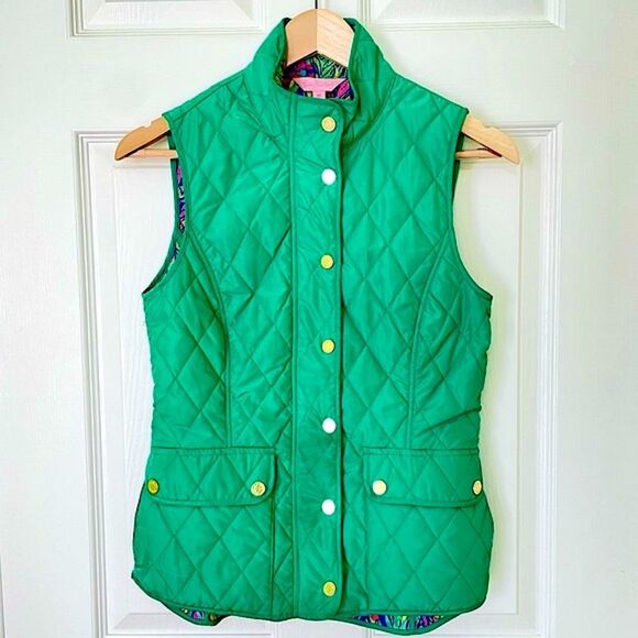 Lilly Pulitzer Quilted Vest - Picture 1 of 9
